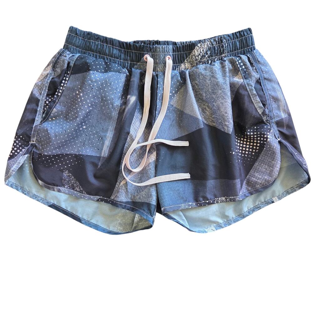 Zyia Active girls bomber shorts size large pink pockets